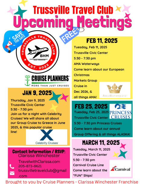 Trussville Travel Club, Alabama